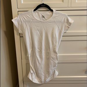 ATHLETA workout tee, white